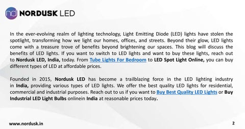 Exploring The Benefits Of LED 灯具 第 2 页