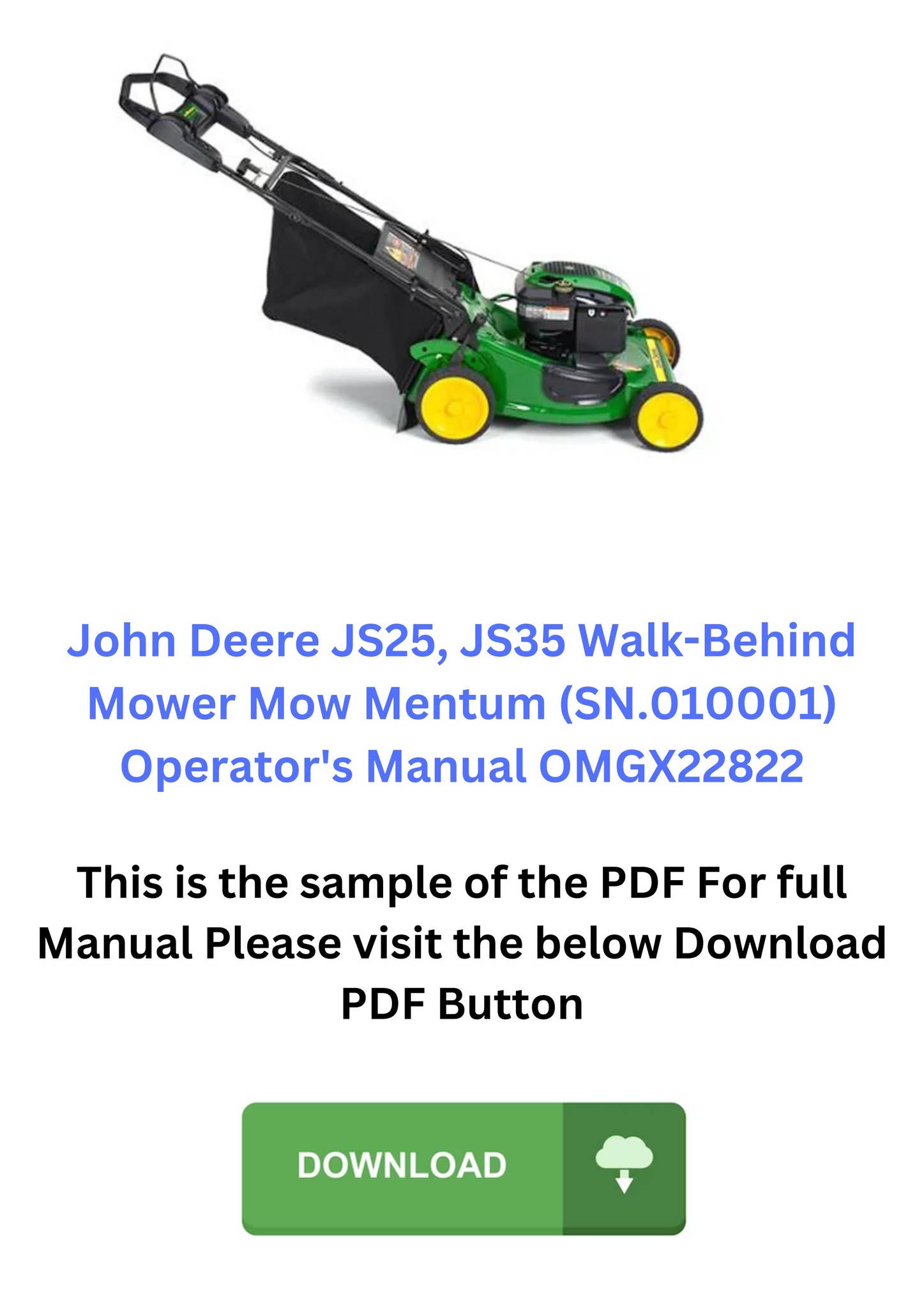 その他 JE825 GY22289 Mower Deck Lift Cable for John Deere Z235 Z255
