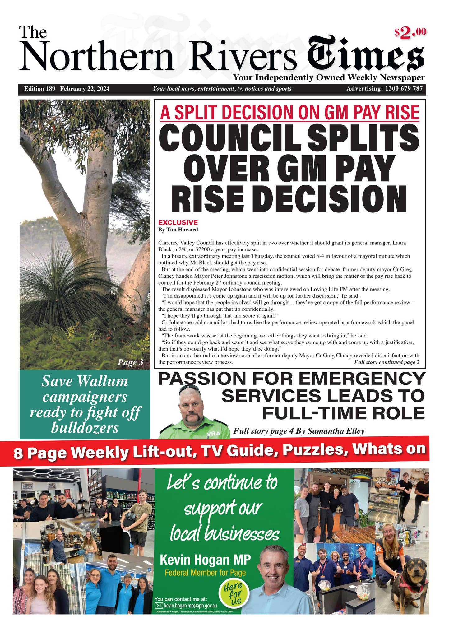 The Northern Rivers Times Edition 189 by The Northern Rivers Times - Issuu