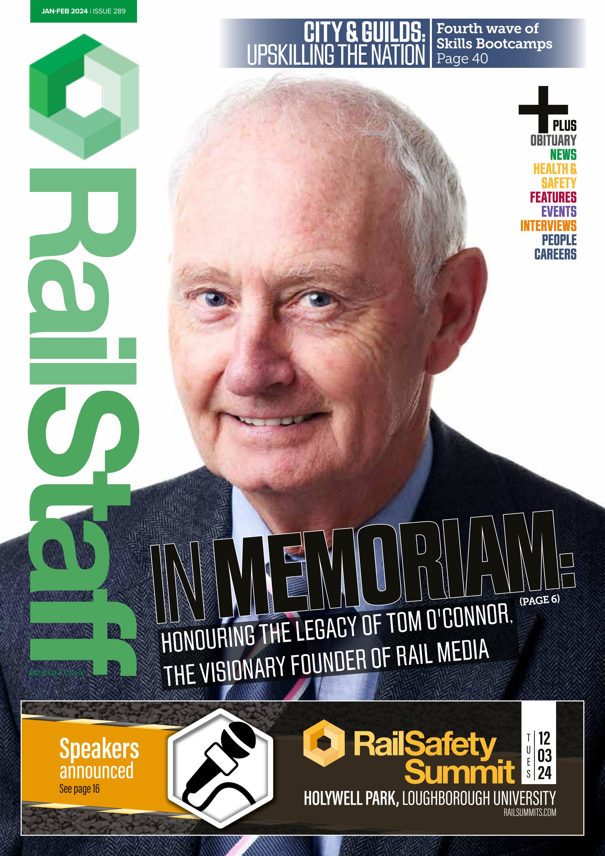 RailStaff Issue 289 JanuaryFebruary 2024 by Rail Media Issuu