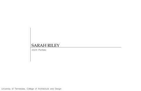 Sarah Riley Portfolio by sarahhriley - Issuu