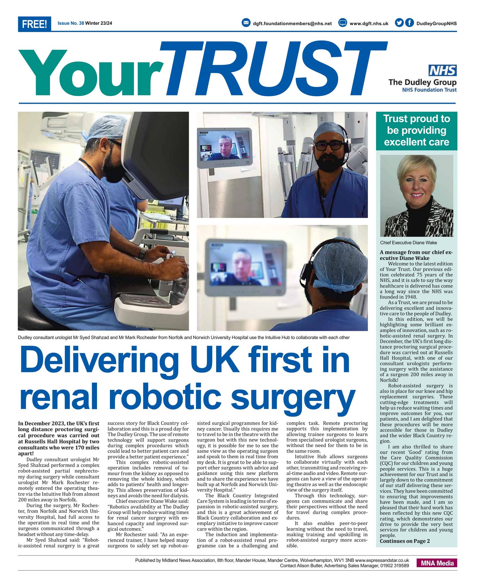 Nhs Ward Newsletter Example.pdf NHS Newsletter Feb 2024 by MNA_Media - Issuu