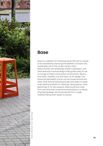 originfurniture 家具目录 · The Base 凳 第 5 页