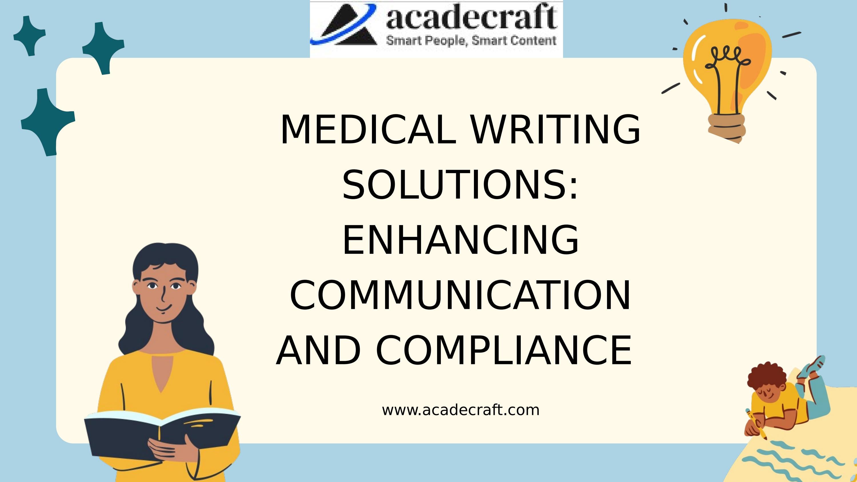 Writing Health Communication Medical Writing Solutions: Enhancing Communication and Compliance by ...