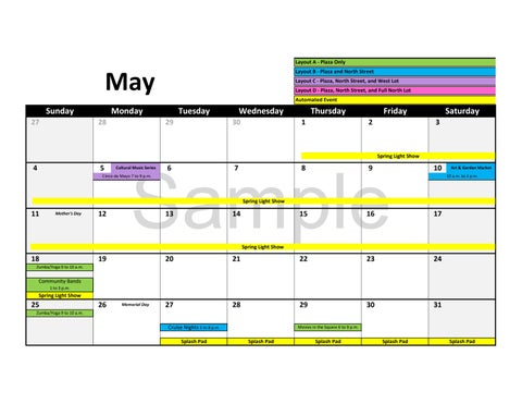 Harmony Square Sample Programming Schedule 第 3 页