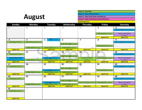 Harmony Square Sample Programming Schedule 第 6 页