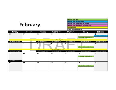 Harmony Square Sample Calendar January to December 第 2 页