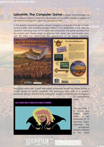 Chapter 1: Enter the Labyrinth