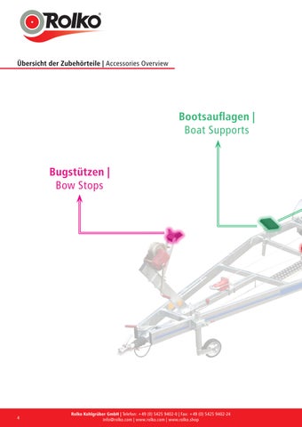 Bootsanhängerzubehör / Boat trailer 配件 第 4 页