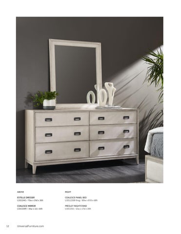 Universal Furniture Coalesce 家具目录 第 12 页