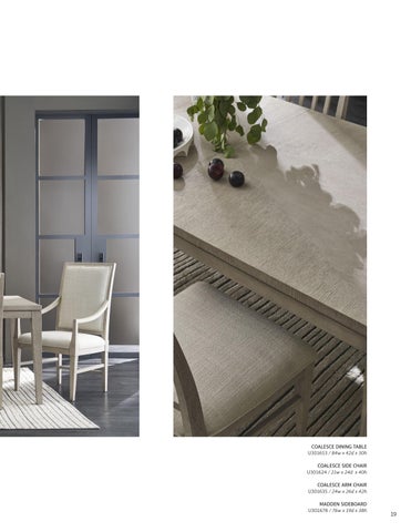 Universal Furniture Coalesce 家具目录 第 19 页