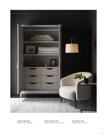 Universal Furniture Coalesce 家具目录 第 9 页