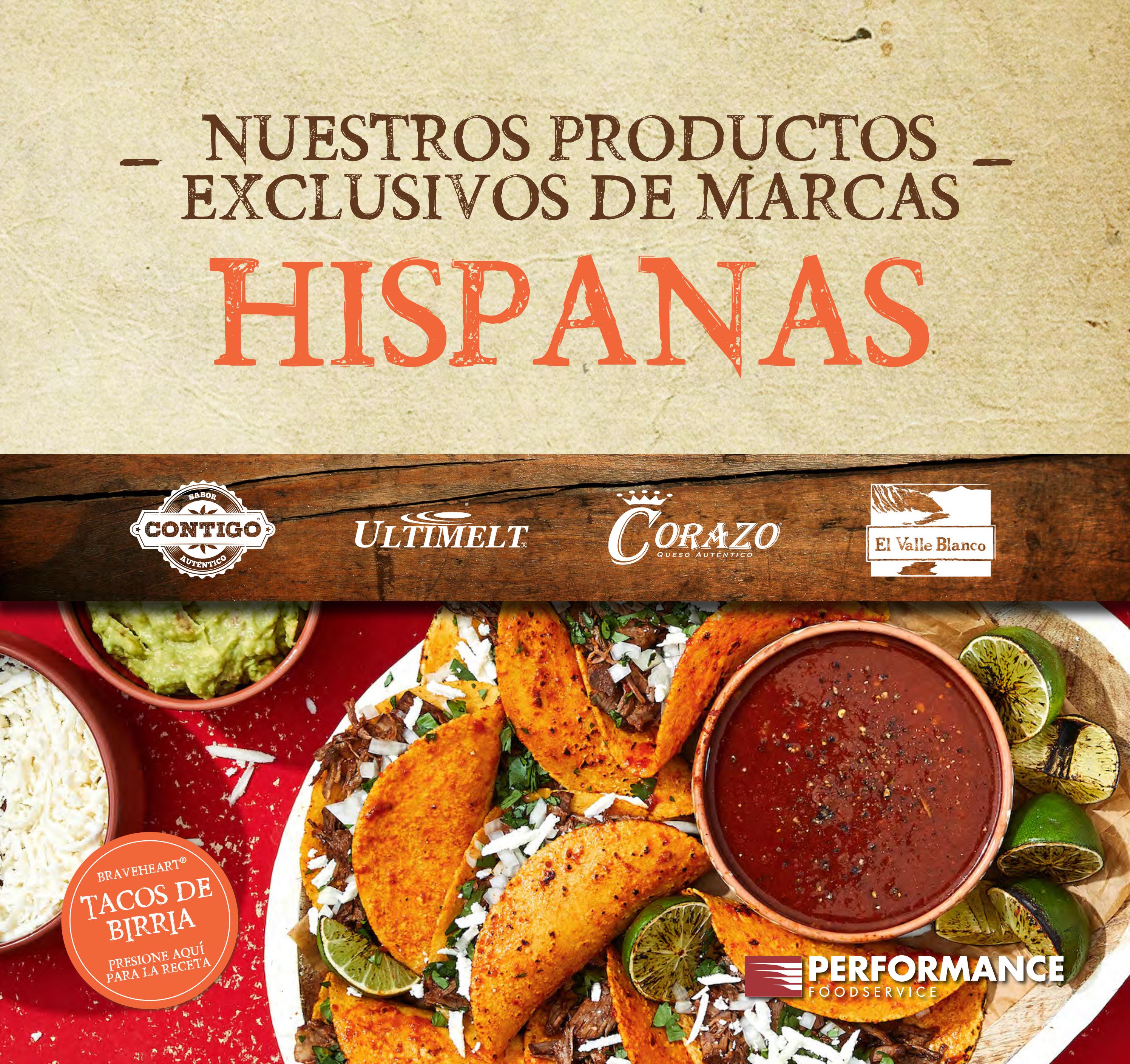 Contigo Product Catalog (Spanish) by Performance Foodservice New