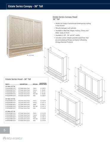 Rev-A-Shelf 2024 Omega National Products 灯饰手册 第 6 页