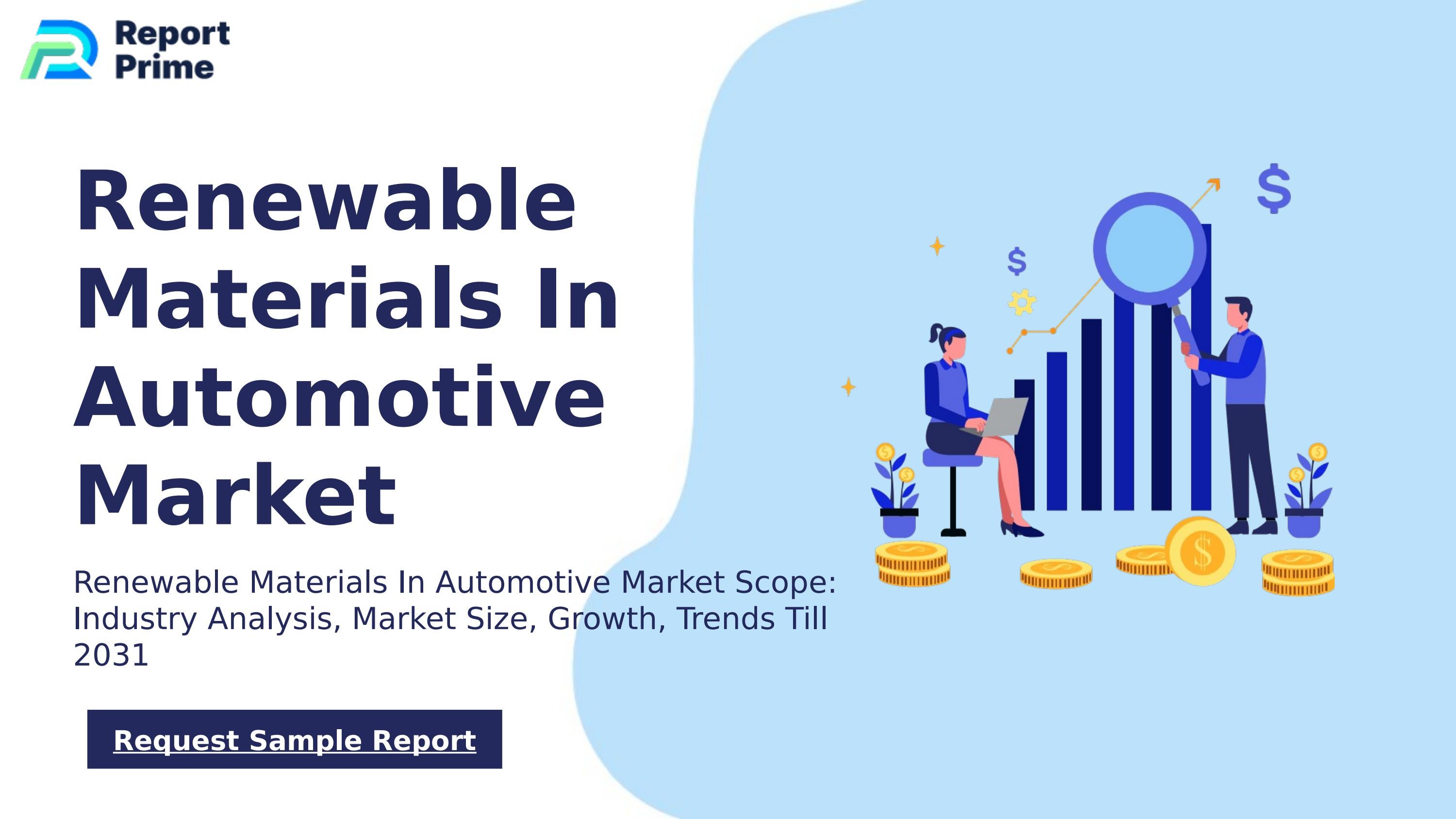 Global Renewable Materials In Automotive market cagr 14.6 by