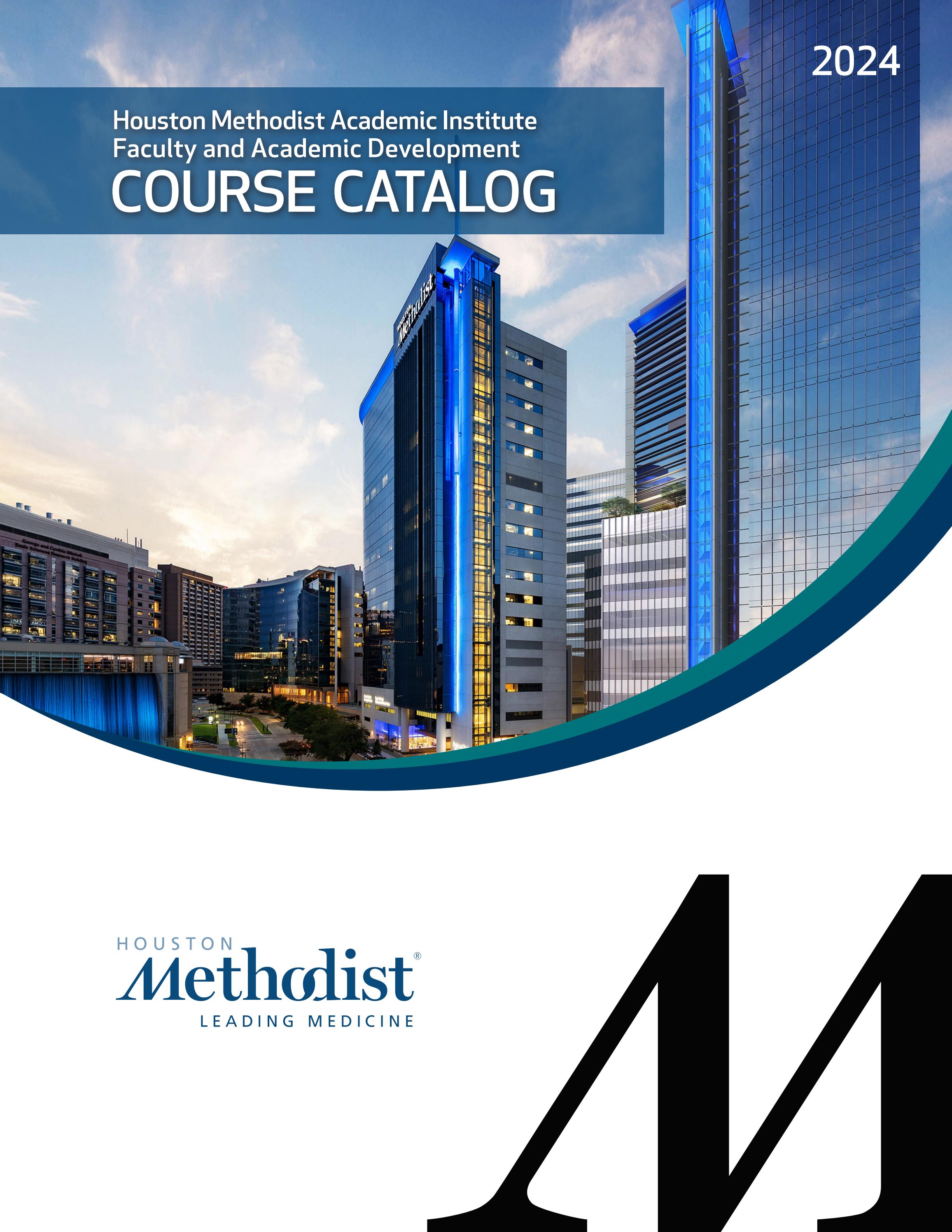 HMAI Faculty and Academic Development Course Catalog 2024 by Houston
