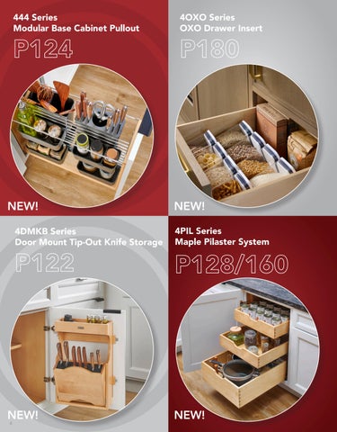 Rev-A-Shelf 灯饰目录 · 简介 /New Products 第 8 页