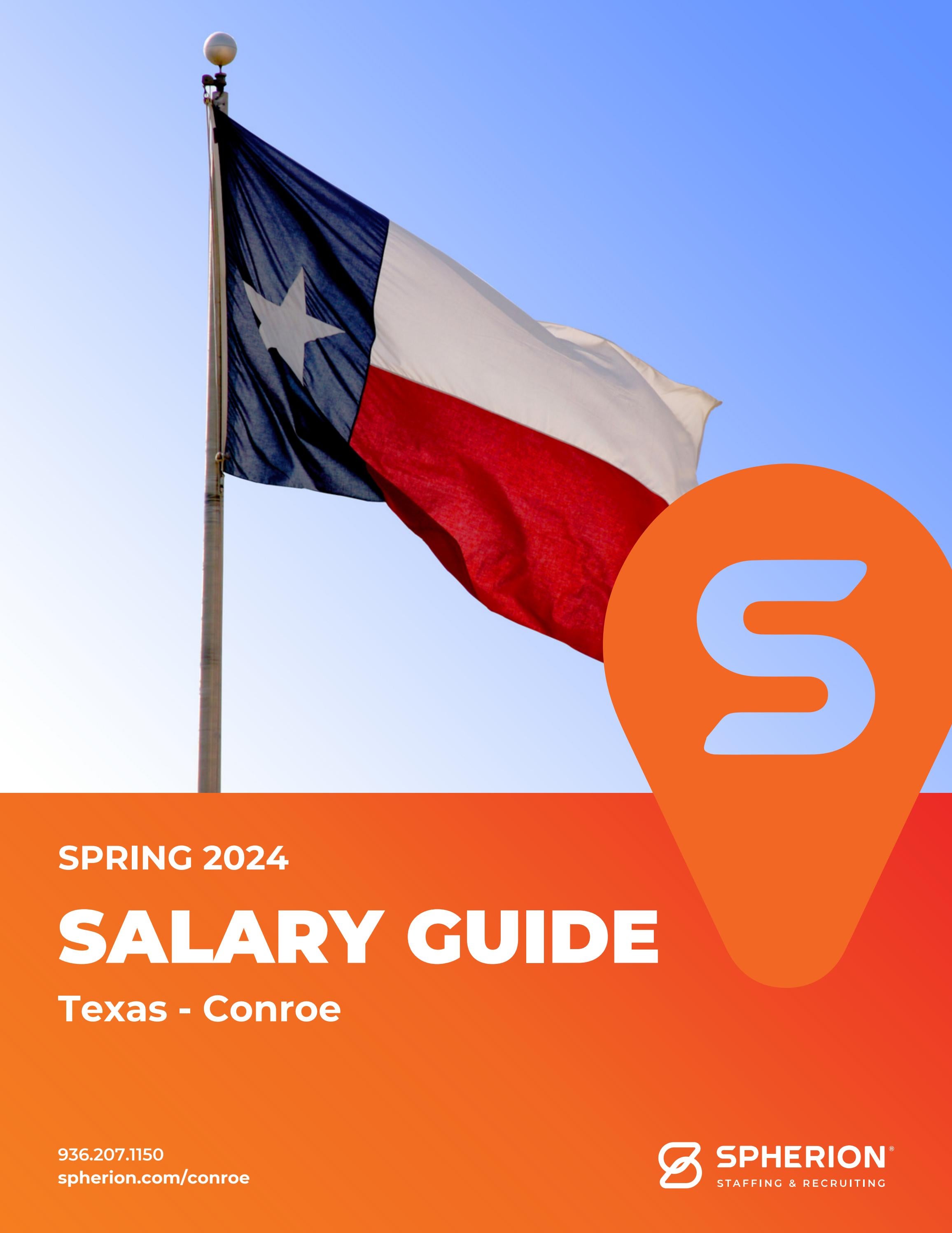2024 Spherion Salary GuideConroe, TX by Spherion Brazos Valley