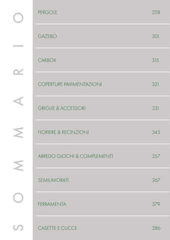 Guercio Forma 家具目录 · Catalogo FORMA 户外 第 5 页