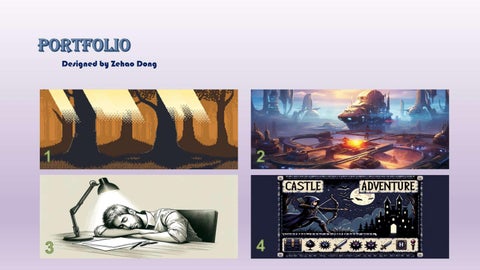 Zehao Dong Portfolio for UCL admission