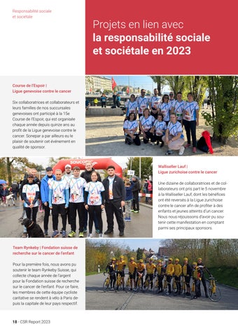 Sonepar Suisse 灯饰目录 · Sonepar I CSR-Report 2023 ( 法文 ) 第 18 页