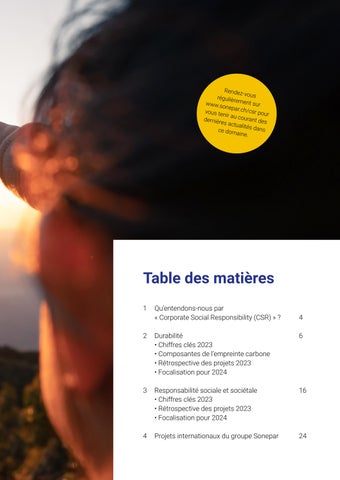 Sonepar Suisse 灯饰目录 · Sonepar I CSR-Report 2023 ( 法文 ) 第 3 页
