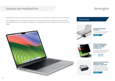Kensington Soluzioni per prodotti Apple 2024 第 2 页