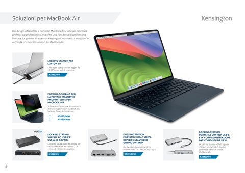Kensington Soluzioni per prodotti Apple 2024 第 4 页
