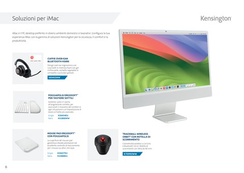 Kensington Soluzioni per prodotti Apple 2024 第 6 页