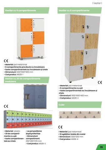 Editura Litera 家具目录 · Mobilier școlar 第 15 页