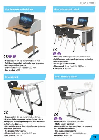 Editura Litera 家具目录 · Mobilier școlar 第 17 页