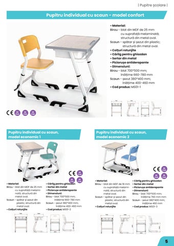 Editura Litera 家具目录 · Mobilier școlar 第 5 页