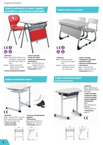 Editura Litera 家具目录 · Mobilier școlar 第 6 页