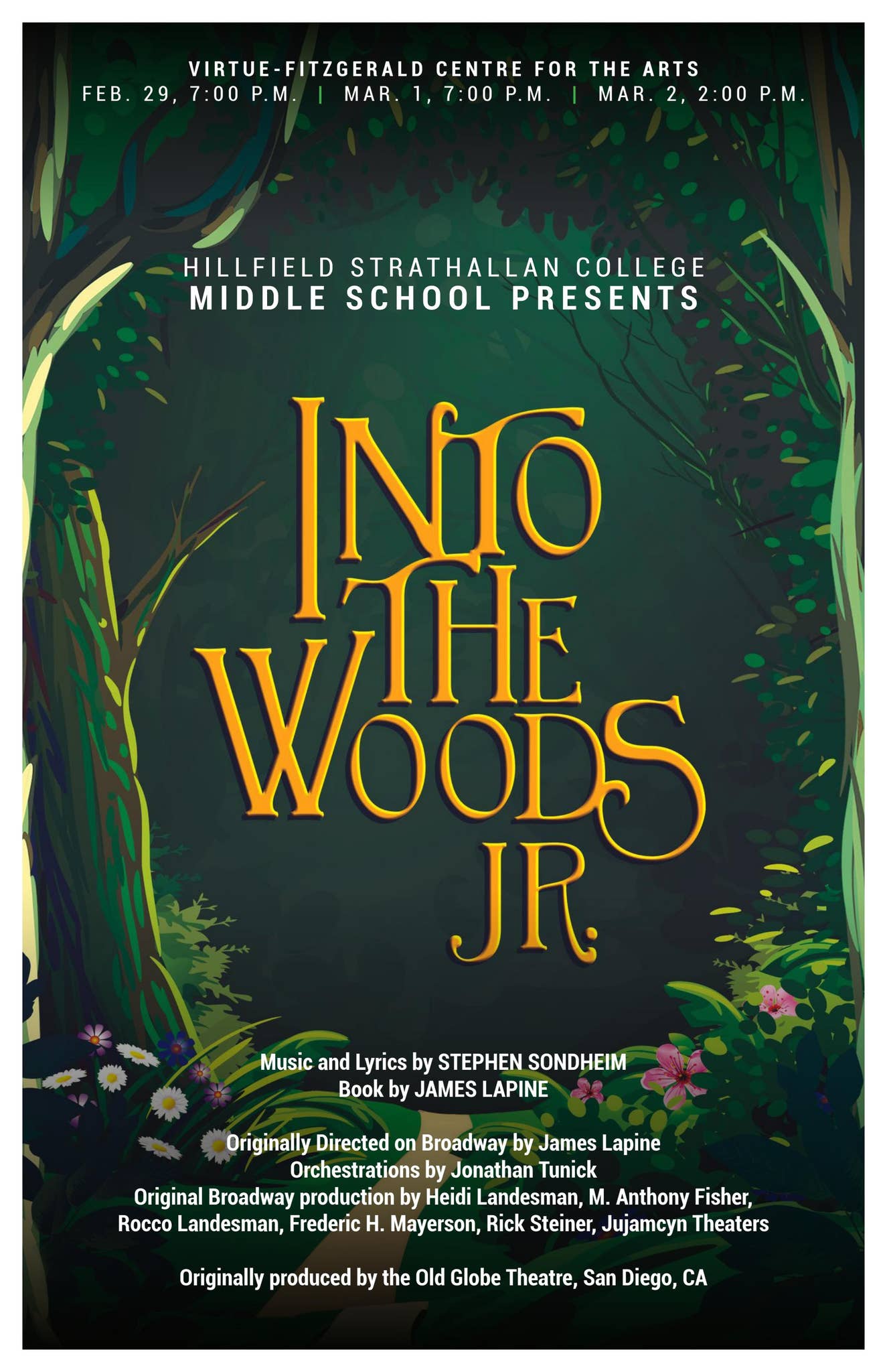 Into the Woods JR. Program by Hillfield Strathallan College - Issuu