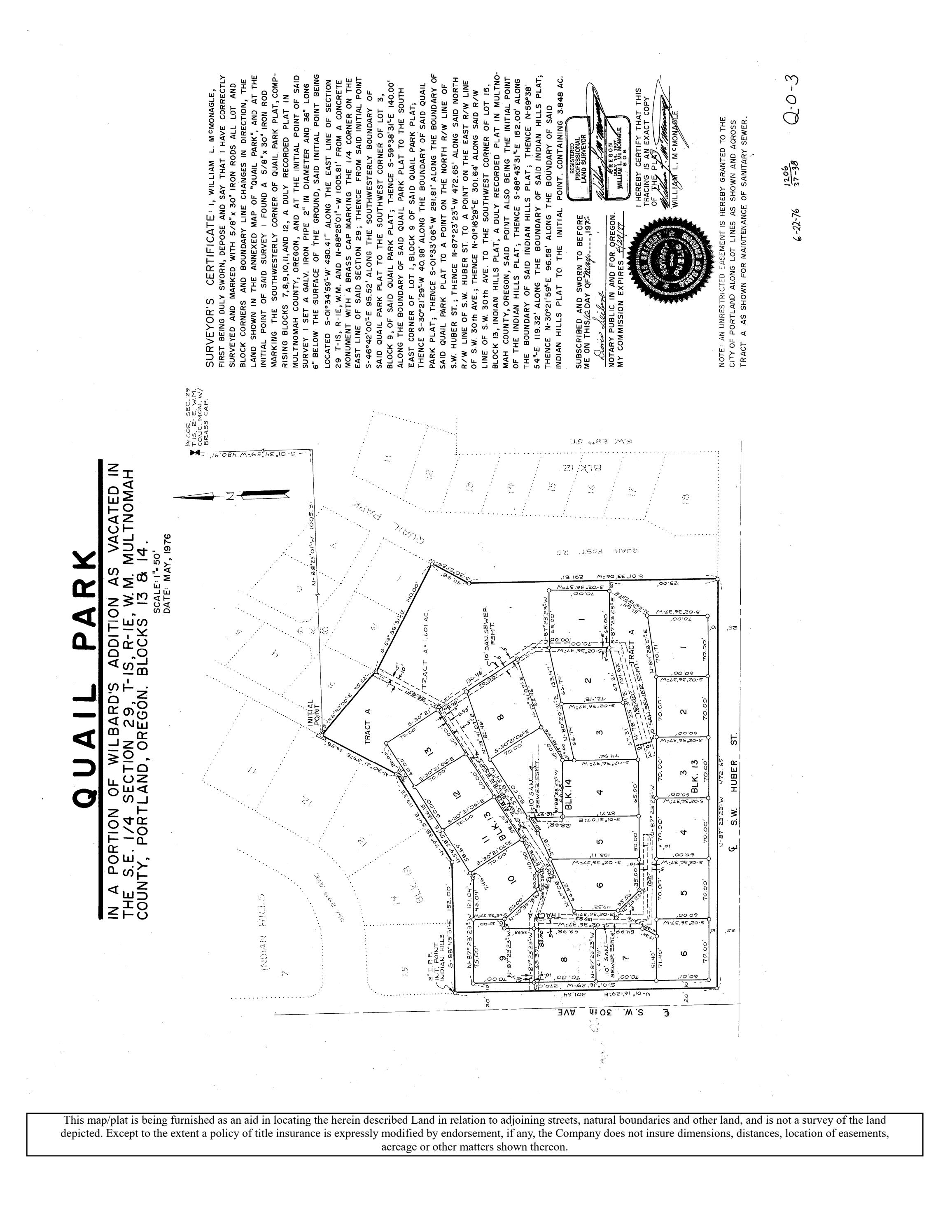 CCRs Quail Park by Lawyers Title Oregon Issuu