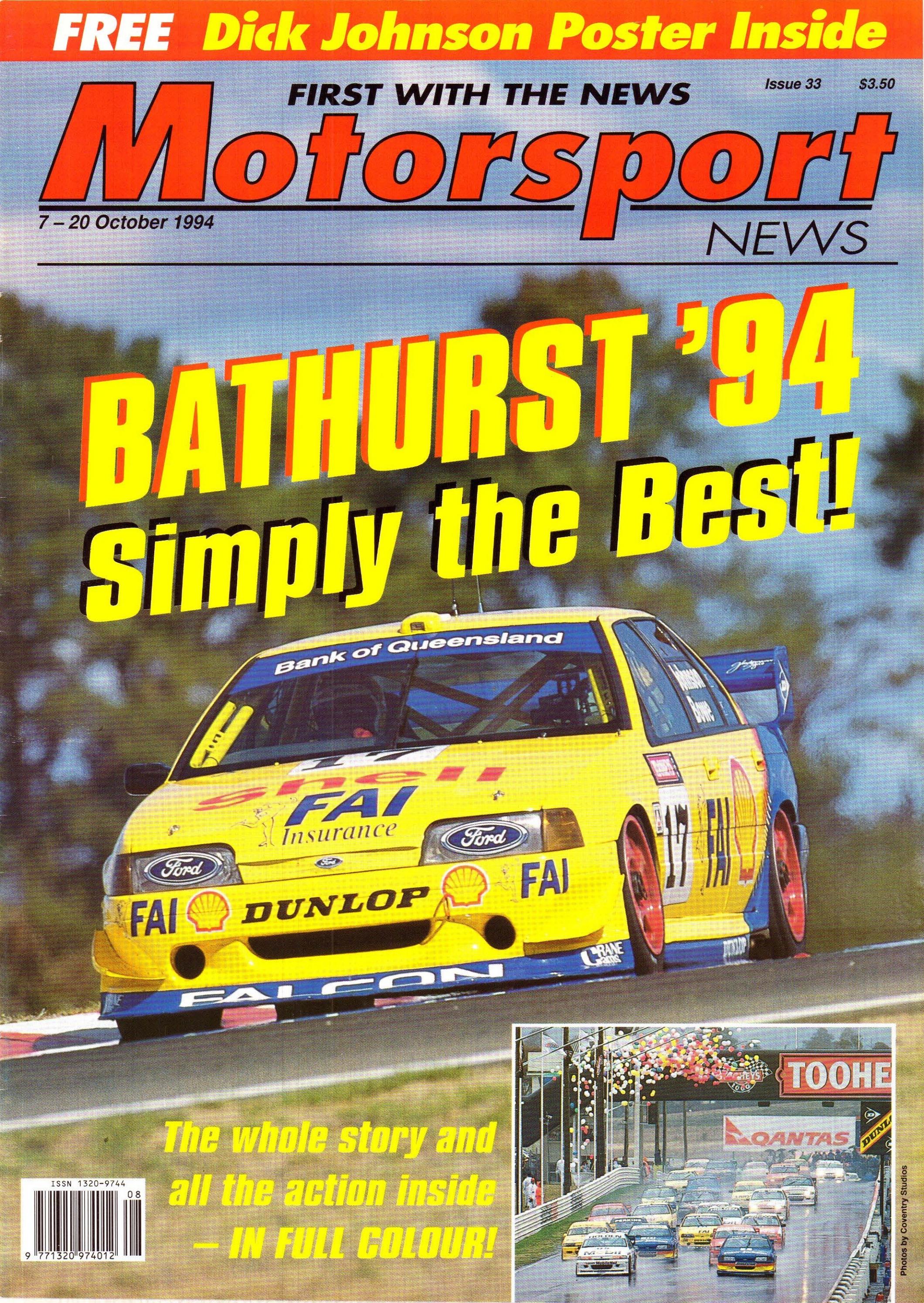 Mark Thompson Racing1993 Motorsport News Issue 33 - October 7-20, 1994 by V8 Sleuth - Issuu