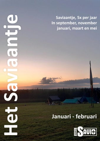 Saviaantje Januari - Februari 2024