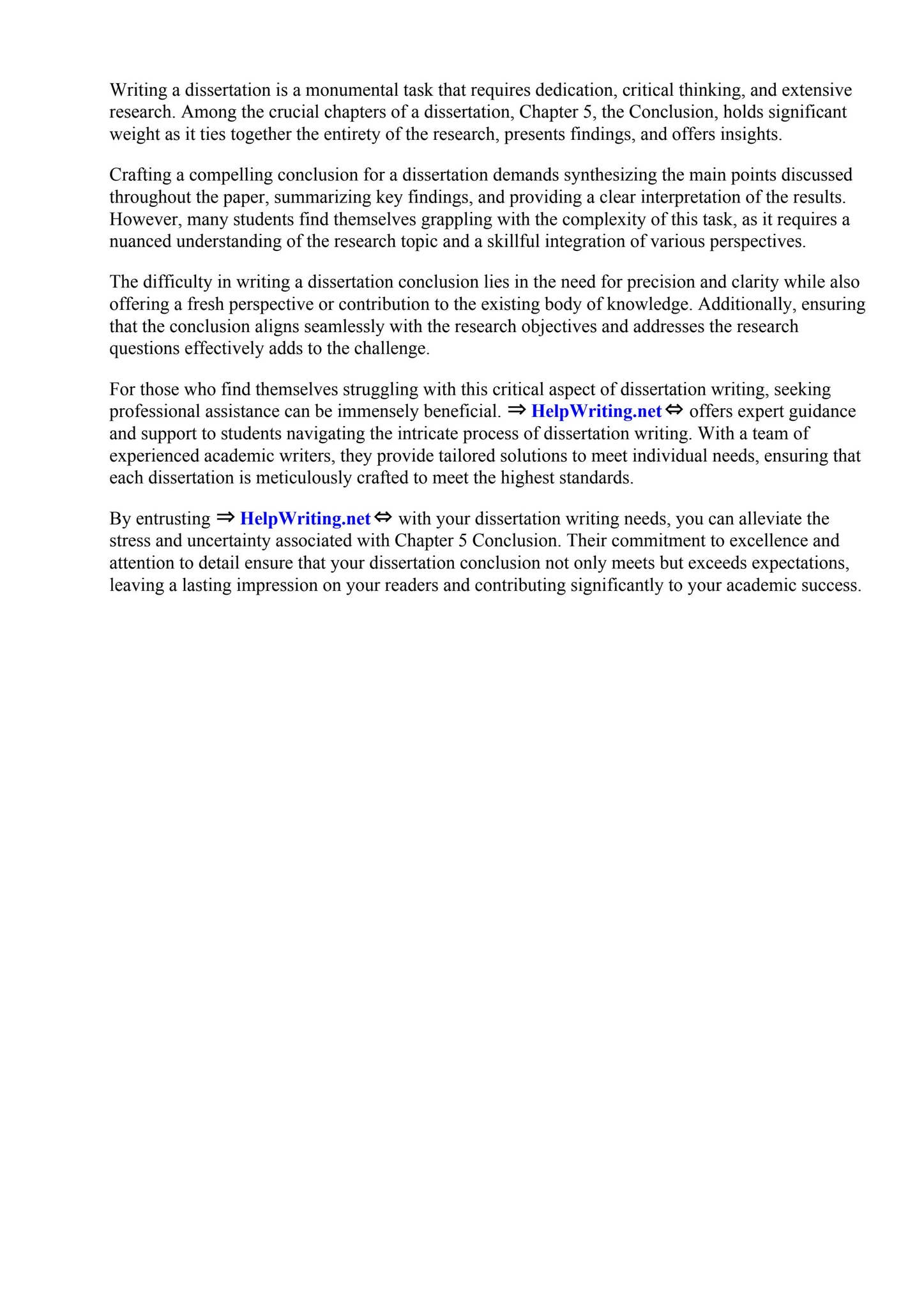Dissertation Chapter 5 Conclusion by Patty Lane - Issuu