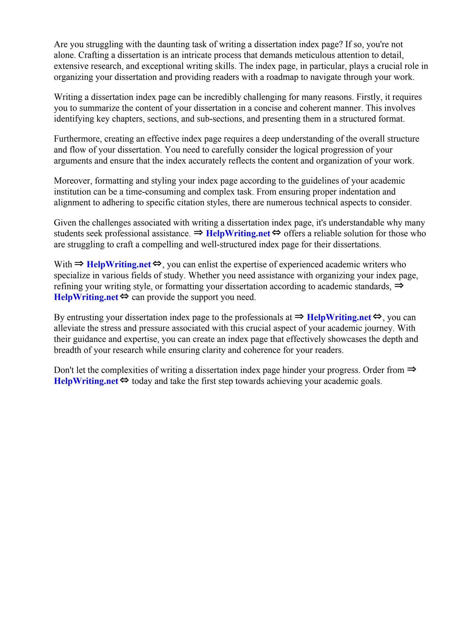 Dissertation Index Page by Christie Henderson - Issuu