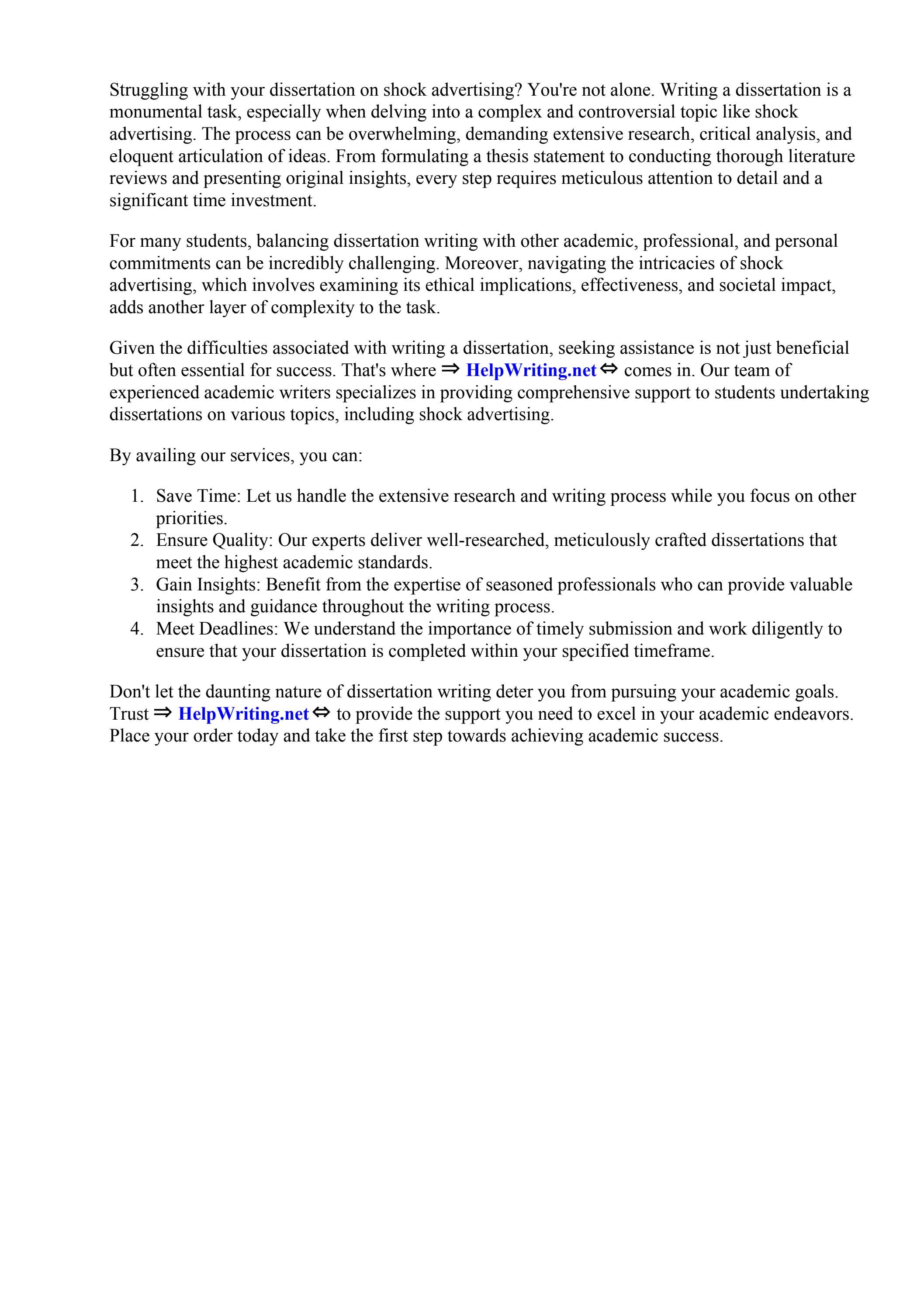 Dissertation Shock Advertising by Asia Karnovich - Issuu