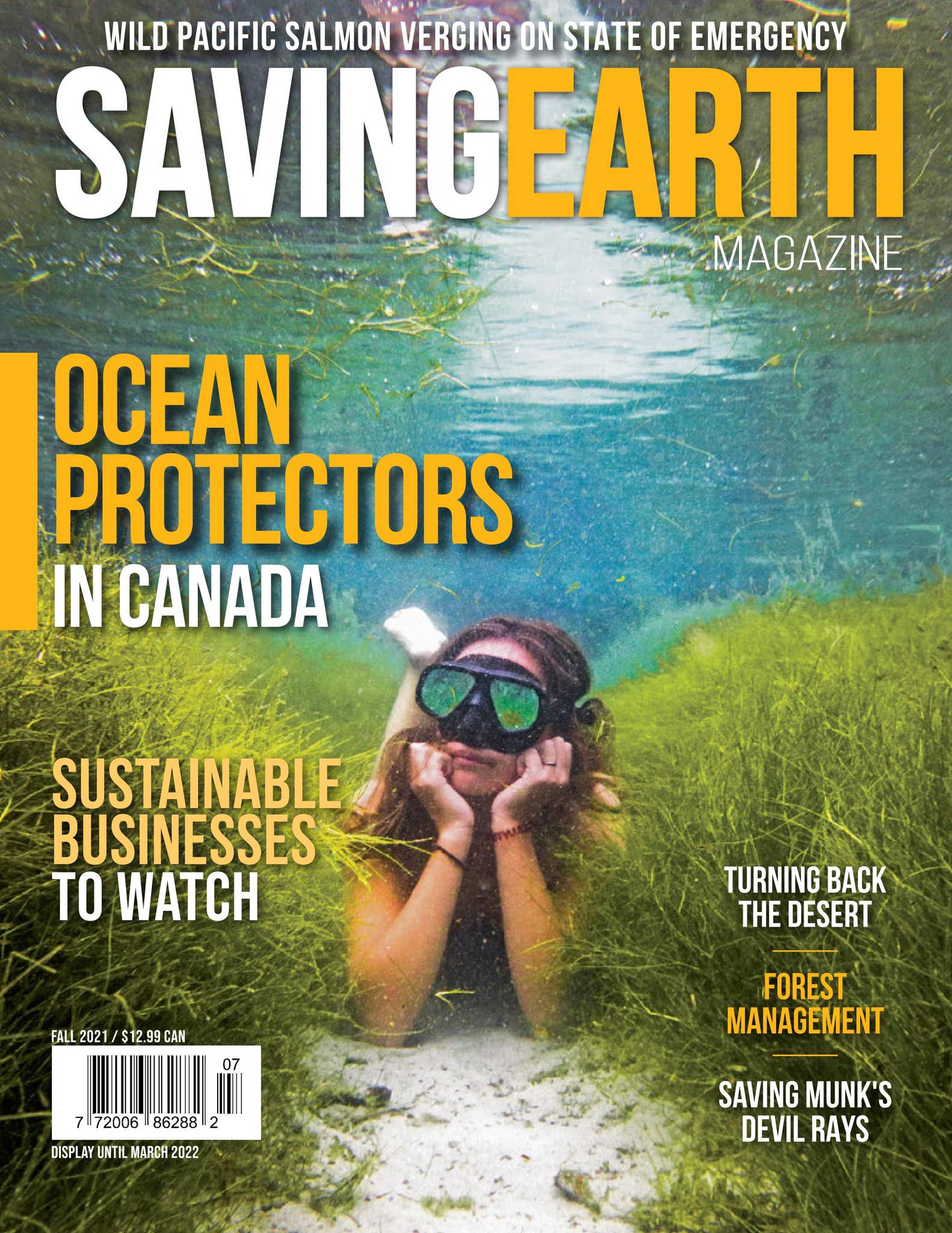 Saving Earth Magazine Fall 2021 by Clipston Publishing - Issuu