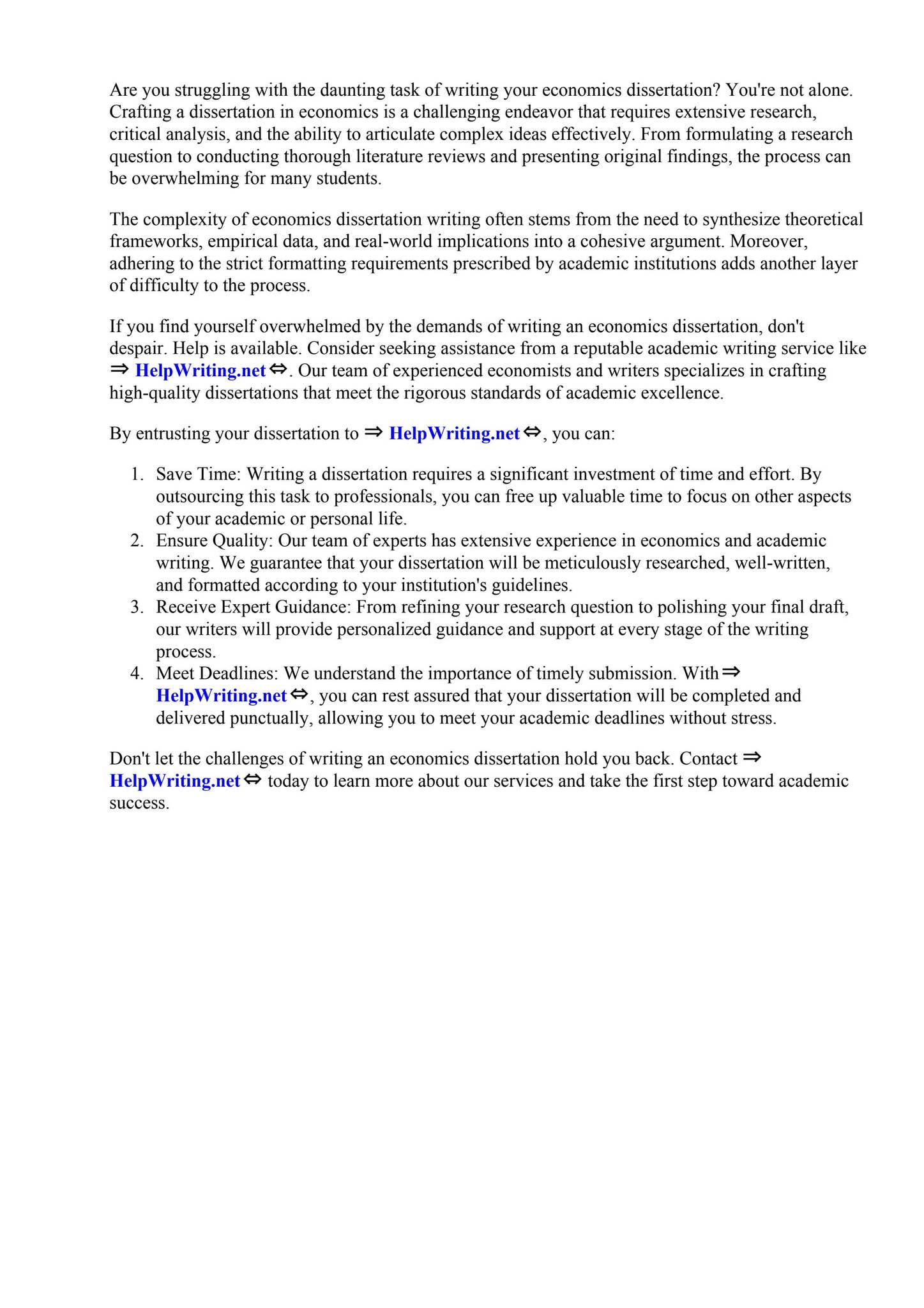 Economics Dissertation Format by Erin Watters - Issuu