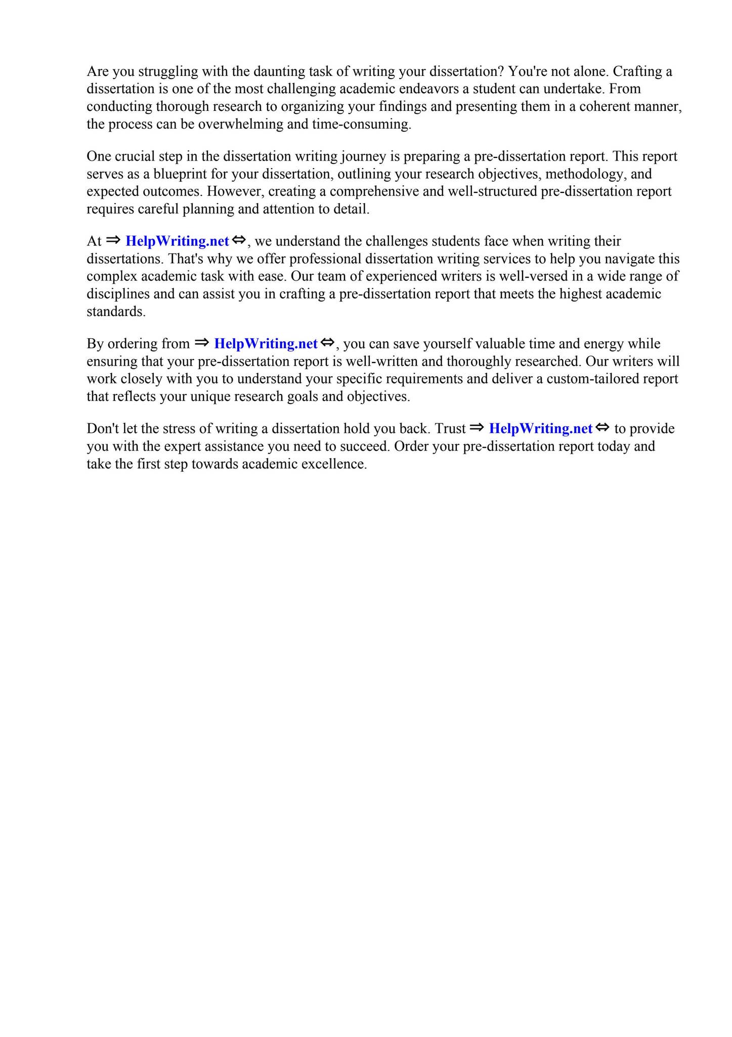Pre Dissertation Report Format by Evelyn Phillips - Issuu