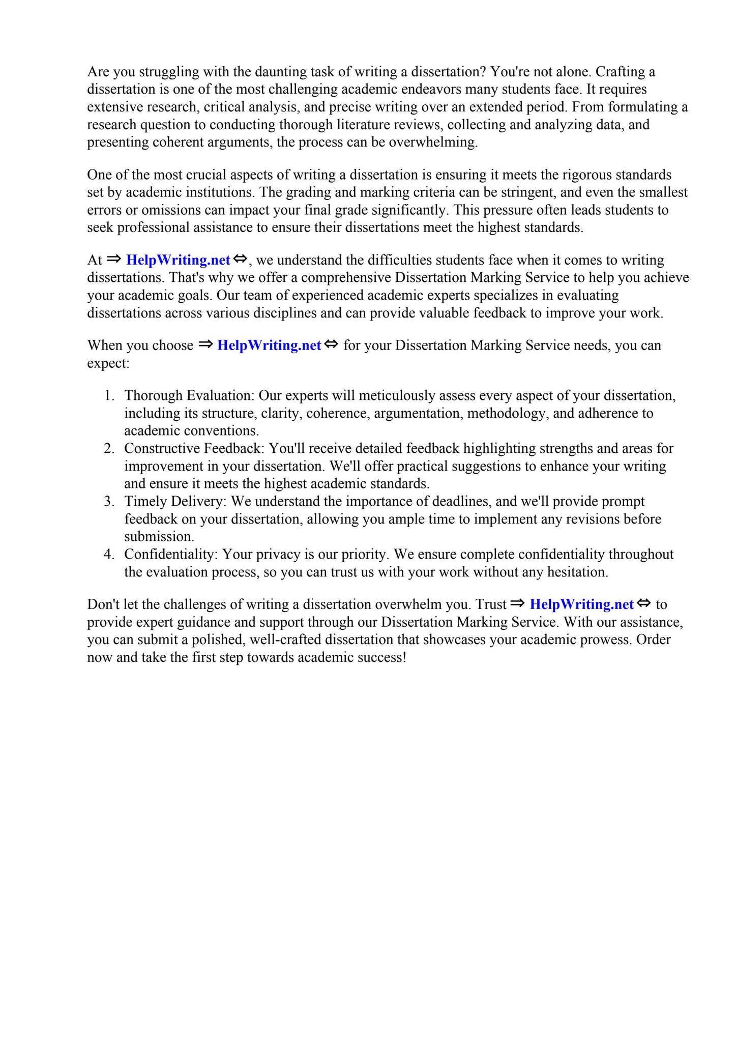 Dissertation Marking Example Dissertation Marking Service by Amanda Thompson - Issuu