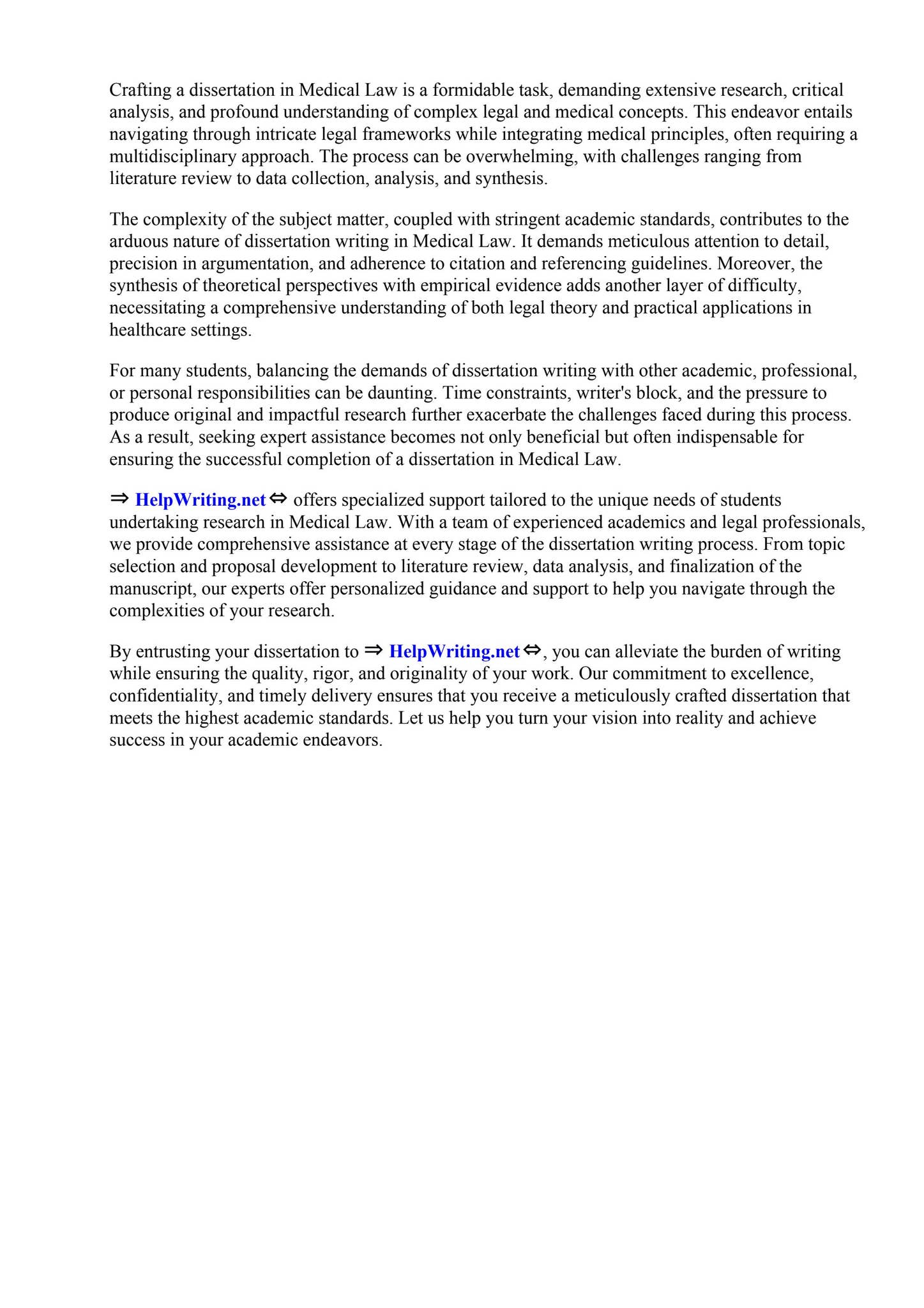 Dissertation Medical Law by Chrissy Perkins - Issuu