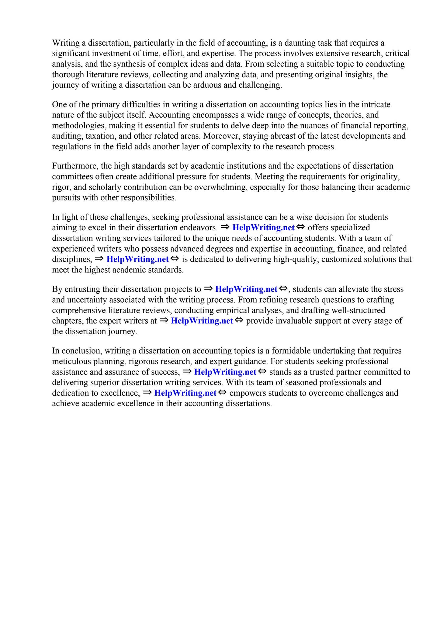 Dissertation Topic Accounting by Jenna Johnson - Issuu
