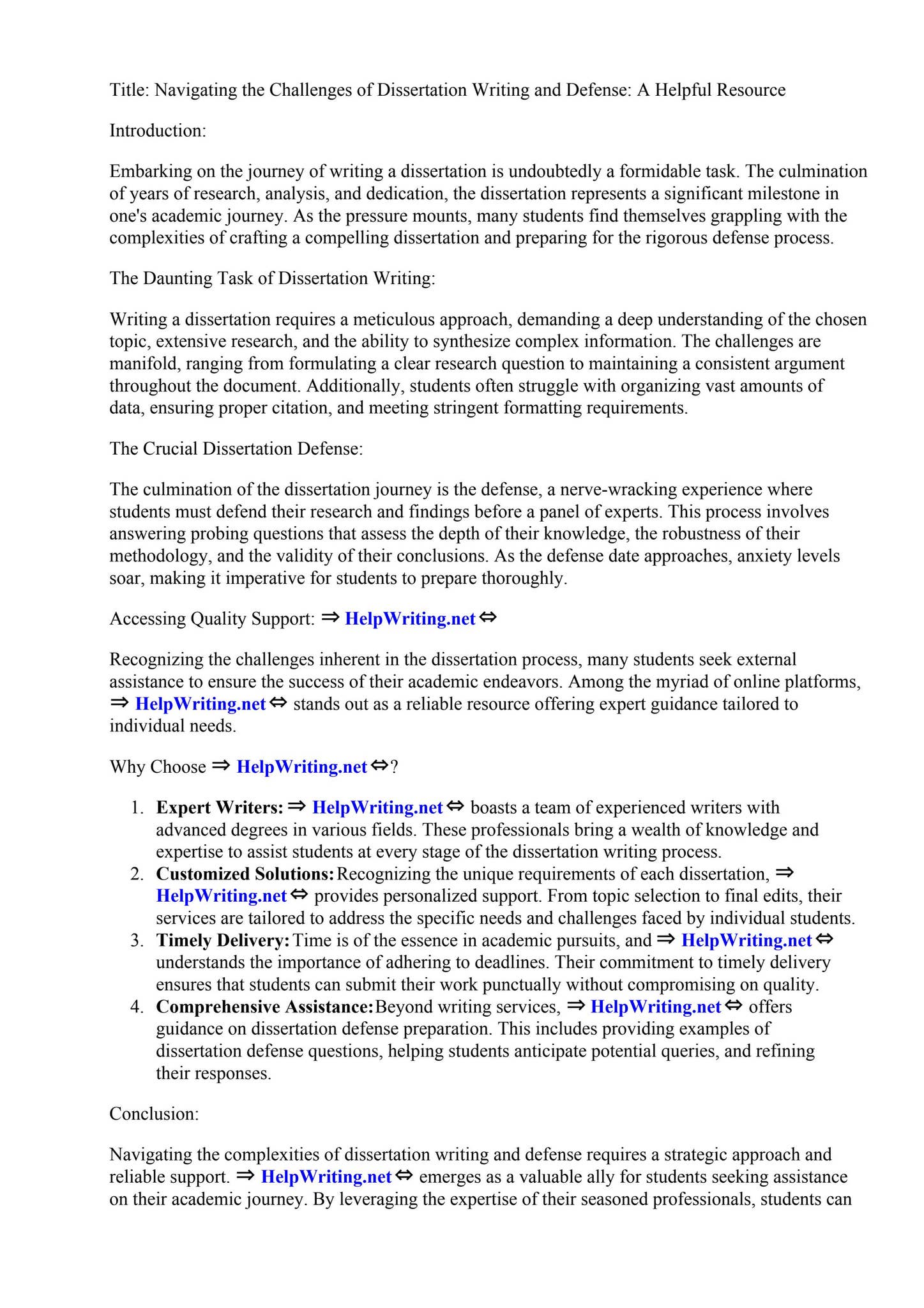 Dissertation Defense Questions Examples by Paula Parker - Issuu