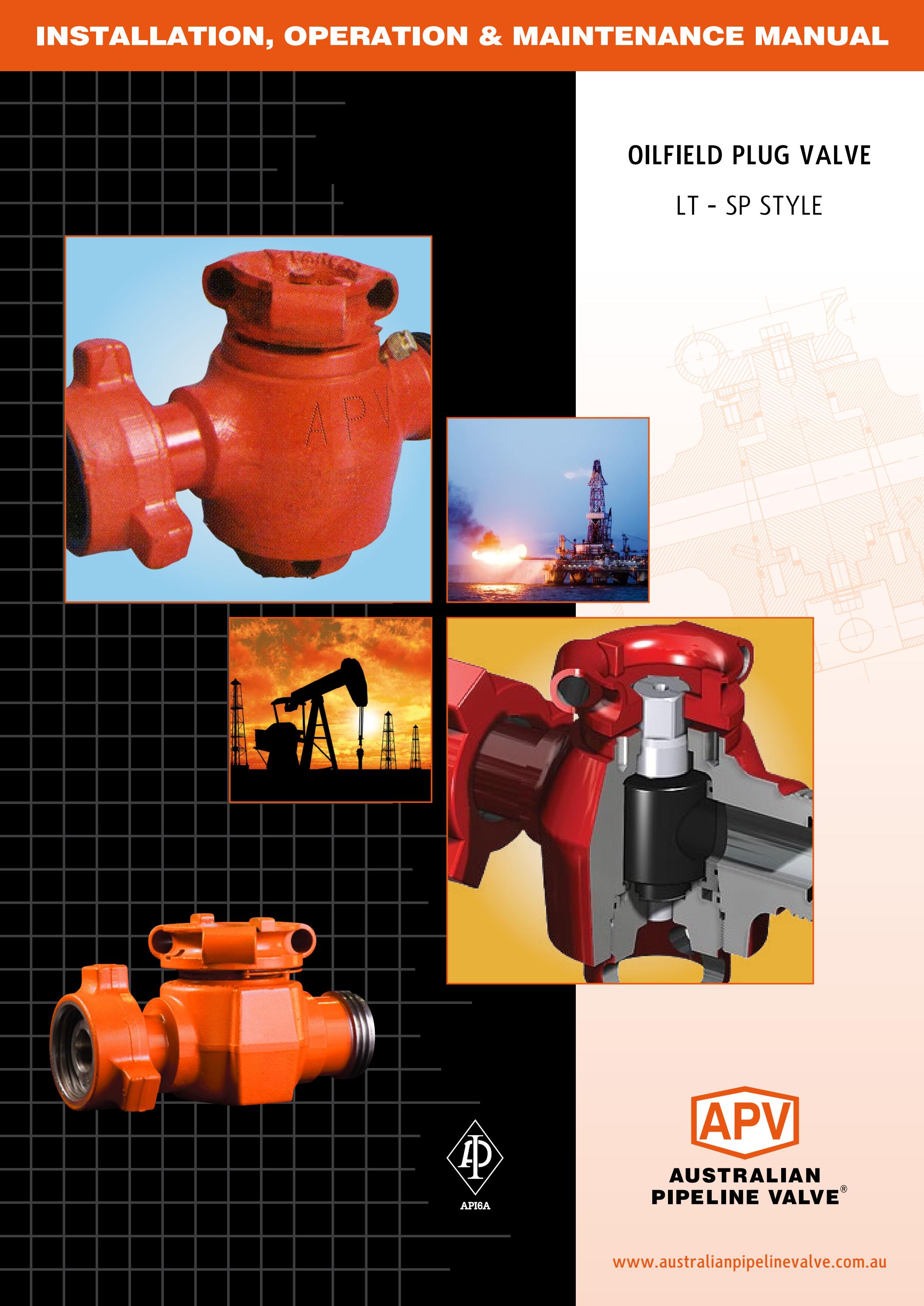 APV Oilfield Plug Valve IOM by Australian Valve Centre Issuu