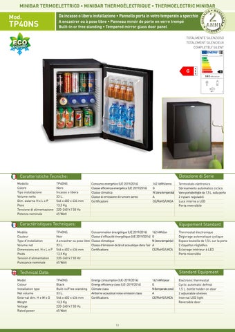 Technomax Minibar 家具目录 - 2024 第 13 页