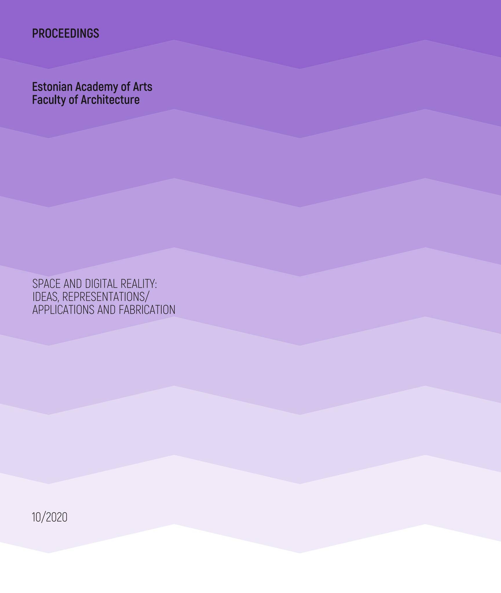 Space and Digital Reality by Eesti Kunstiakadeemia - Issuu